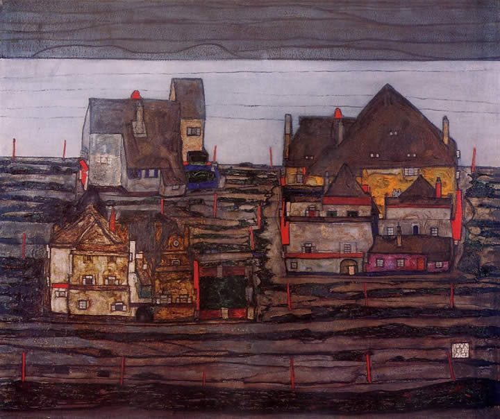 Egon Schiele Suburb